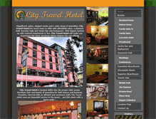 Tablet Screenshot of citytravelhotelbaguio.com